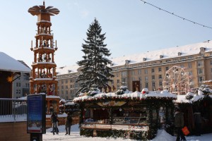 рождественнская ярмарка Дрезден