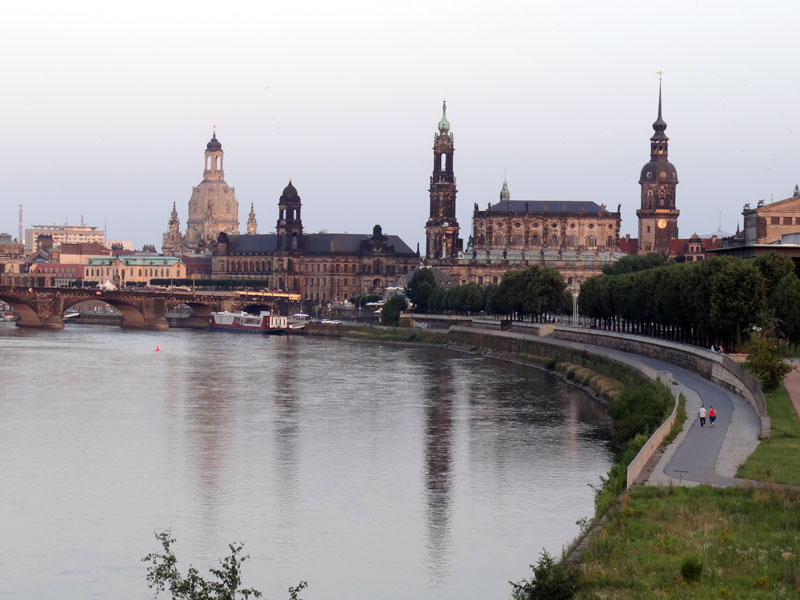 Панорама Дрездена