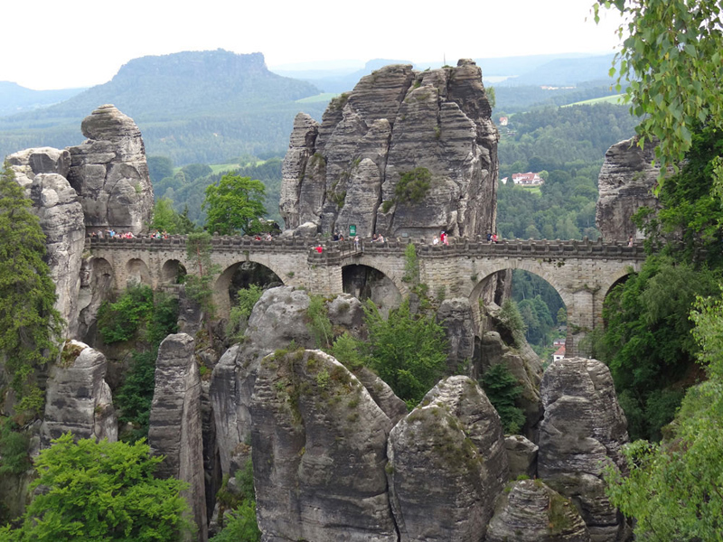 Саксонская Швейцария Бастай